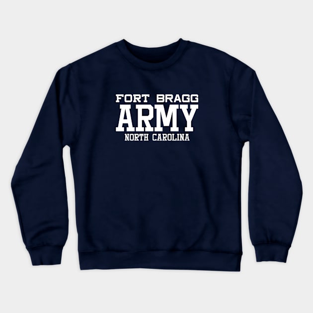 Mod.2 US Army Fort Bragg North Carolina Military Center Crewneck Sweatshirt by parashop